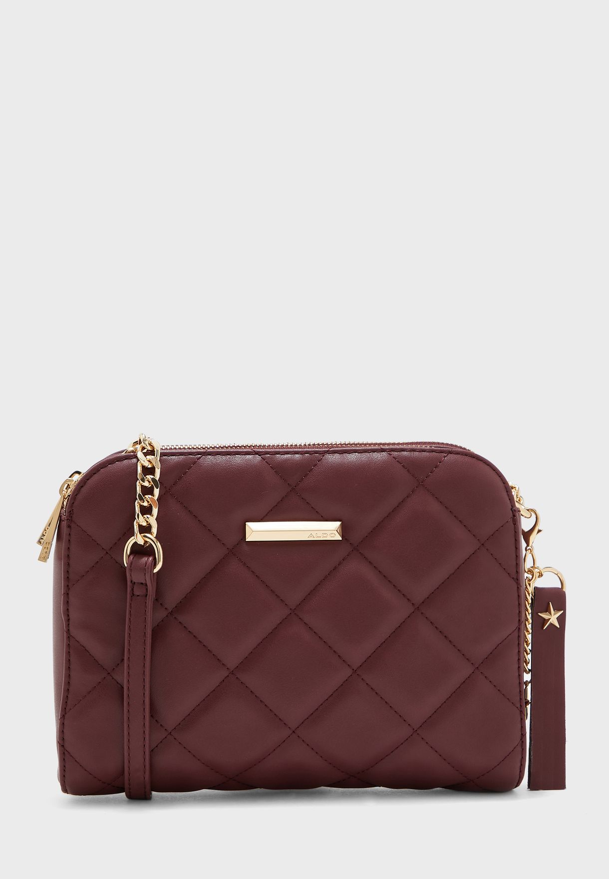 aldo burgundy purse