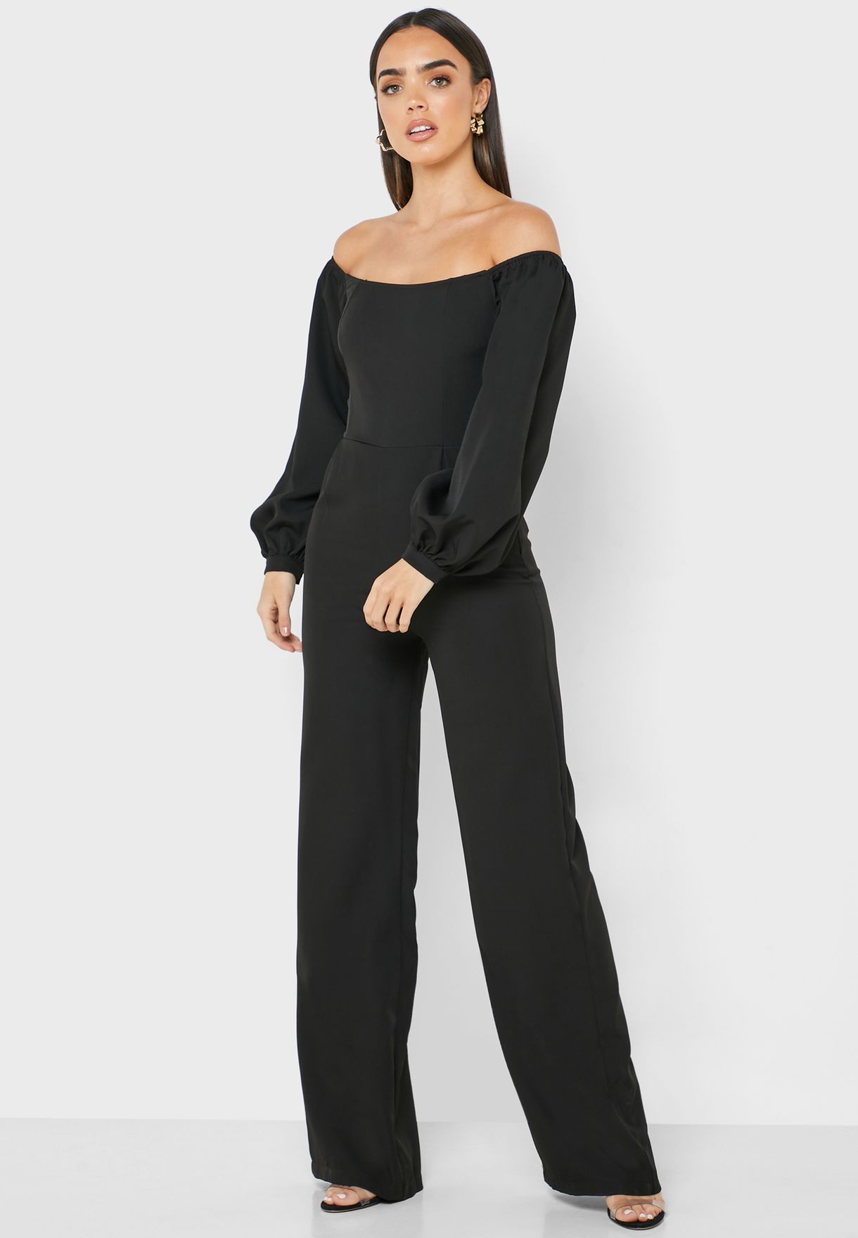 tall bardot jumpsuit