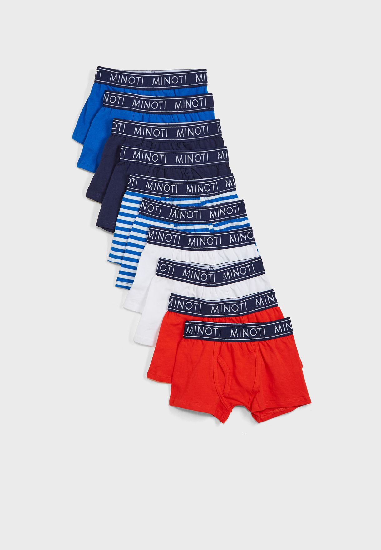 Kids 10 Pack Assorted Boxers