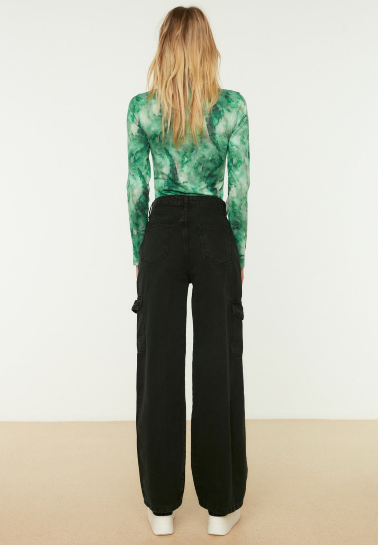 High Waist Wide Leg Jeans