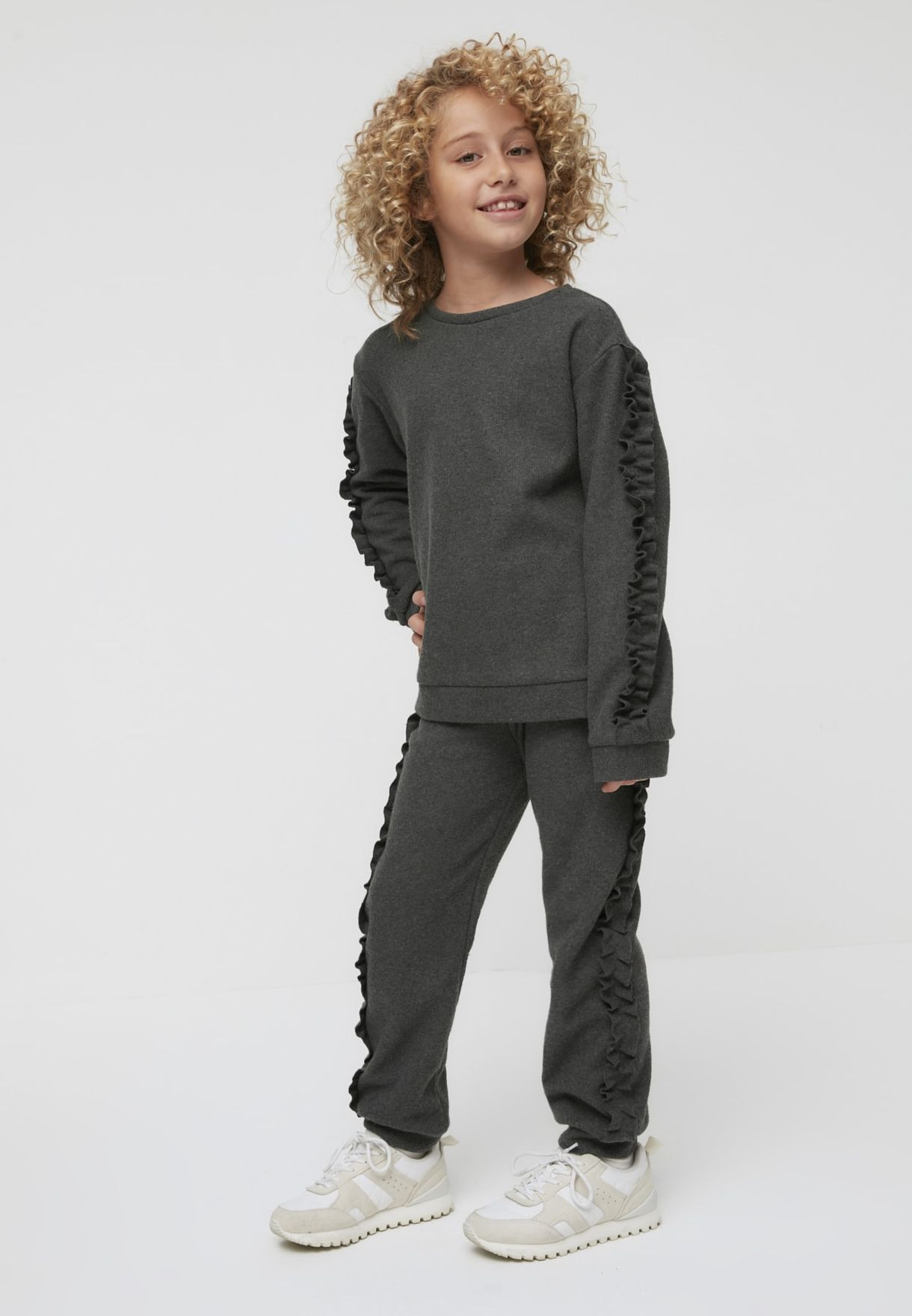Kids Recycle Knitted Sweatpants