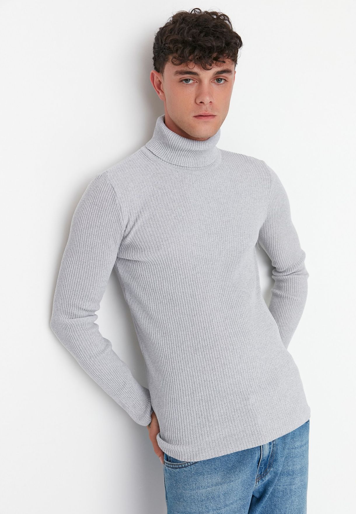 2 Pack Turtle Neck Knitted Sweater