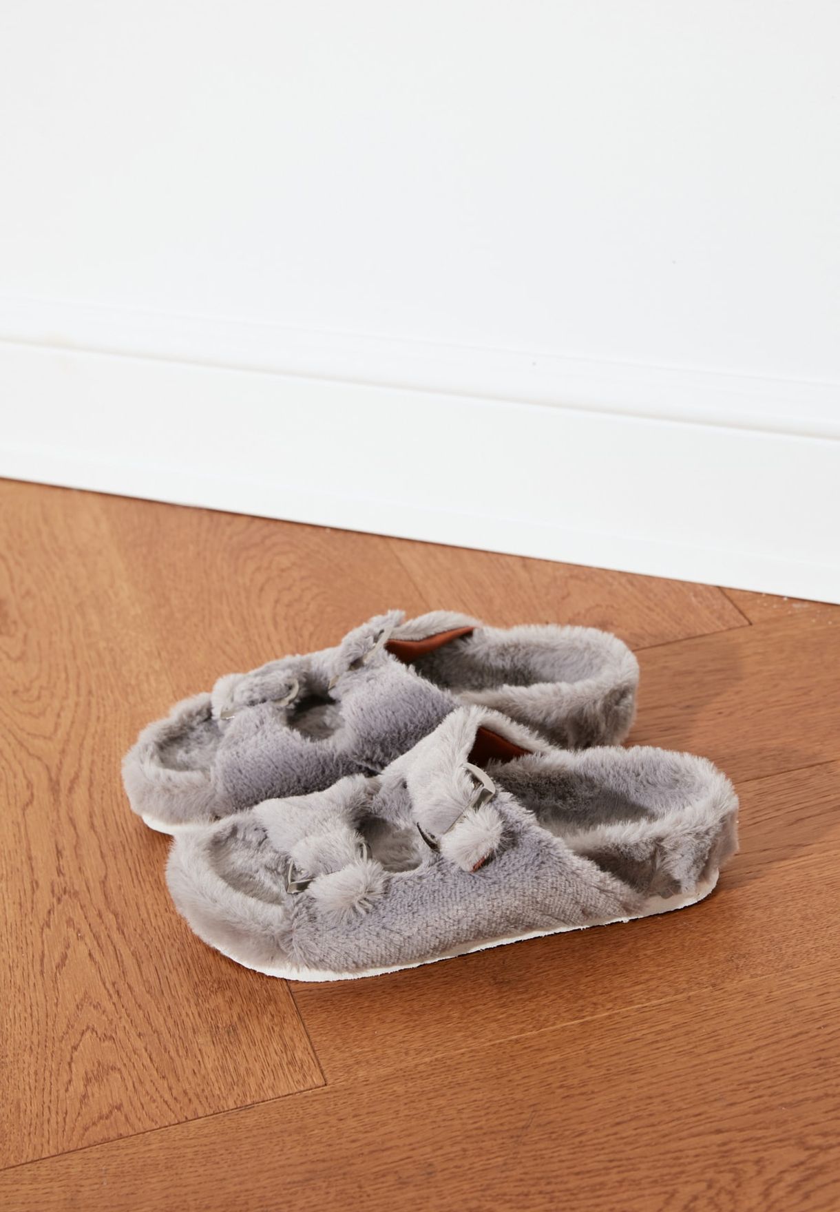 furry bedroom slippers