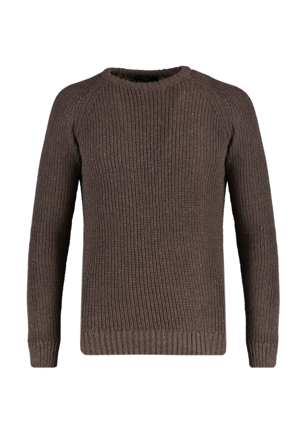 Knitted Crew Neck Sweater