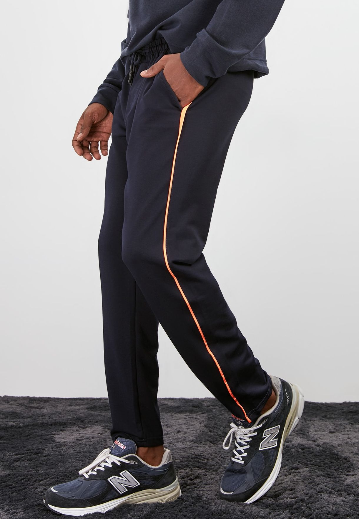 side stripe sweatpants mens