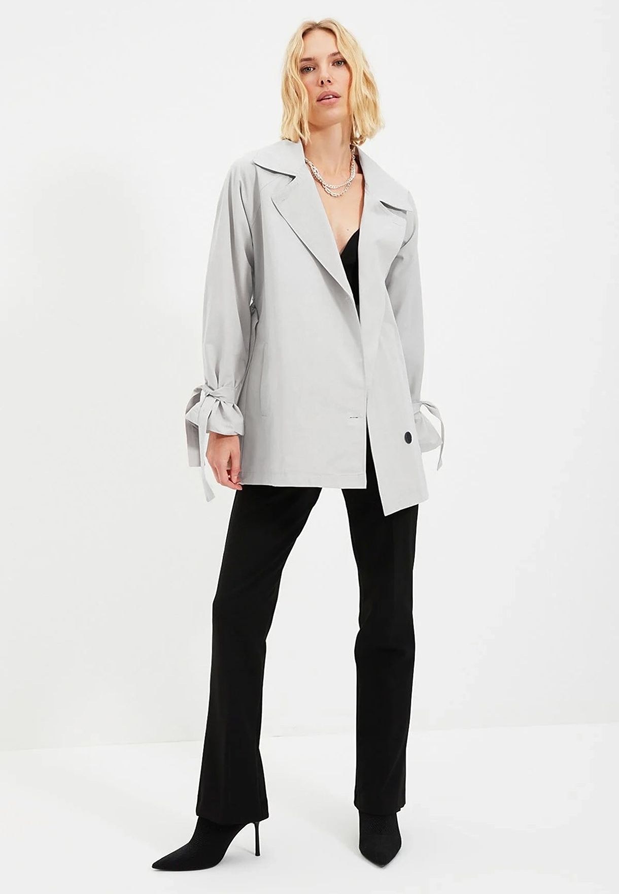Tei Detail Coat