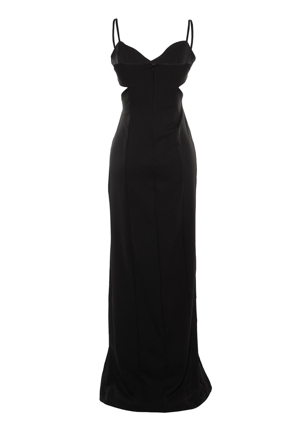 Buy Trendyol black Cut Out Side Split Dress for Women in Dubai, Abu Dhabi