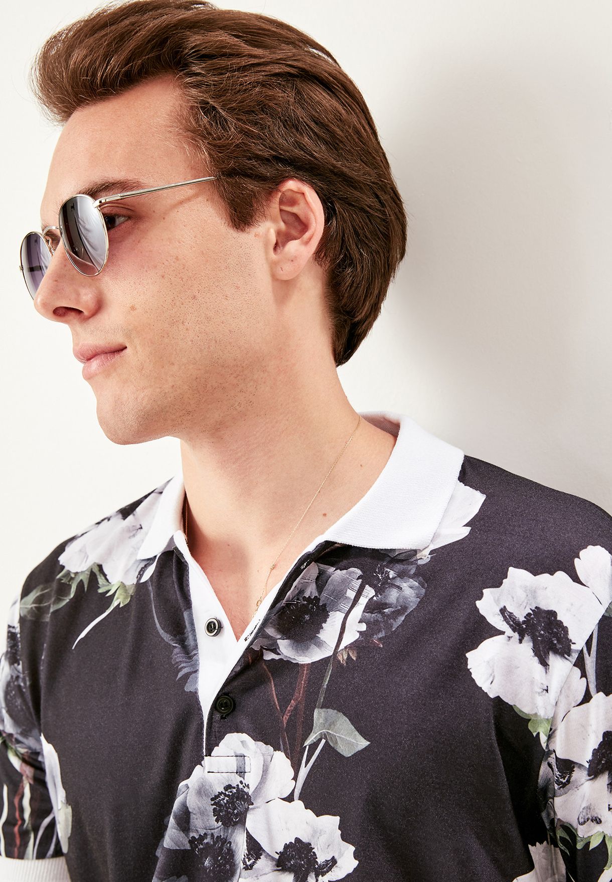 Floral Pint Polo