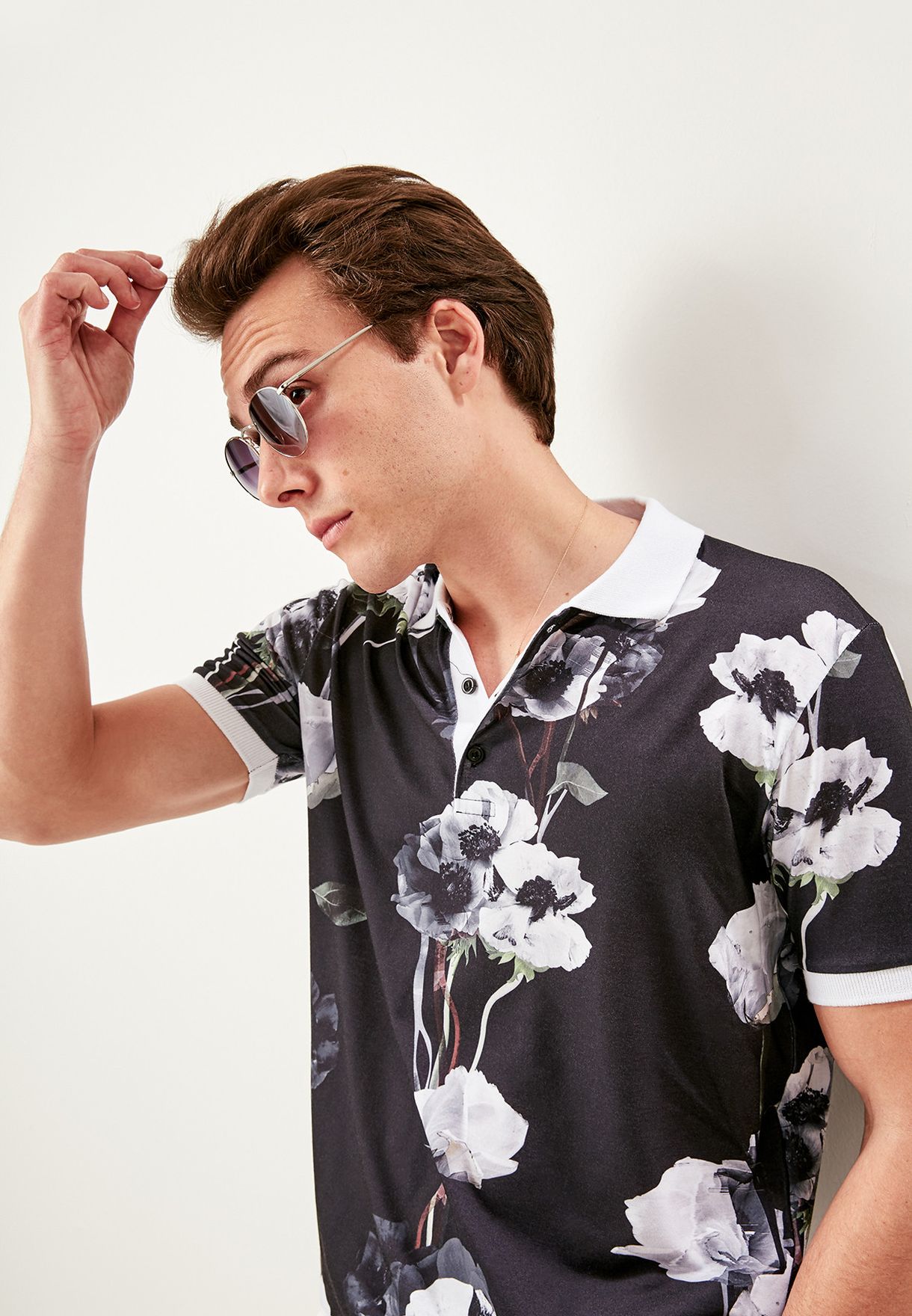 Floral Pint Polo