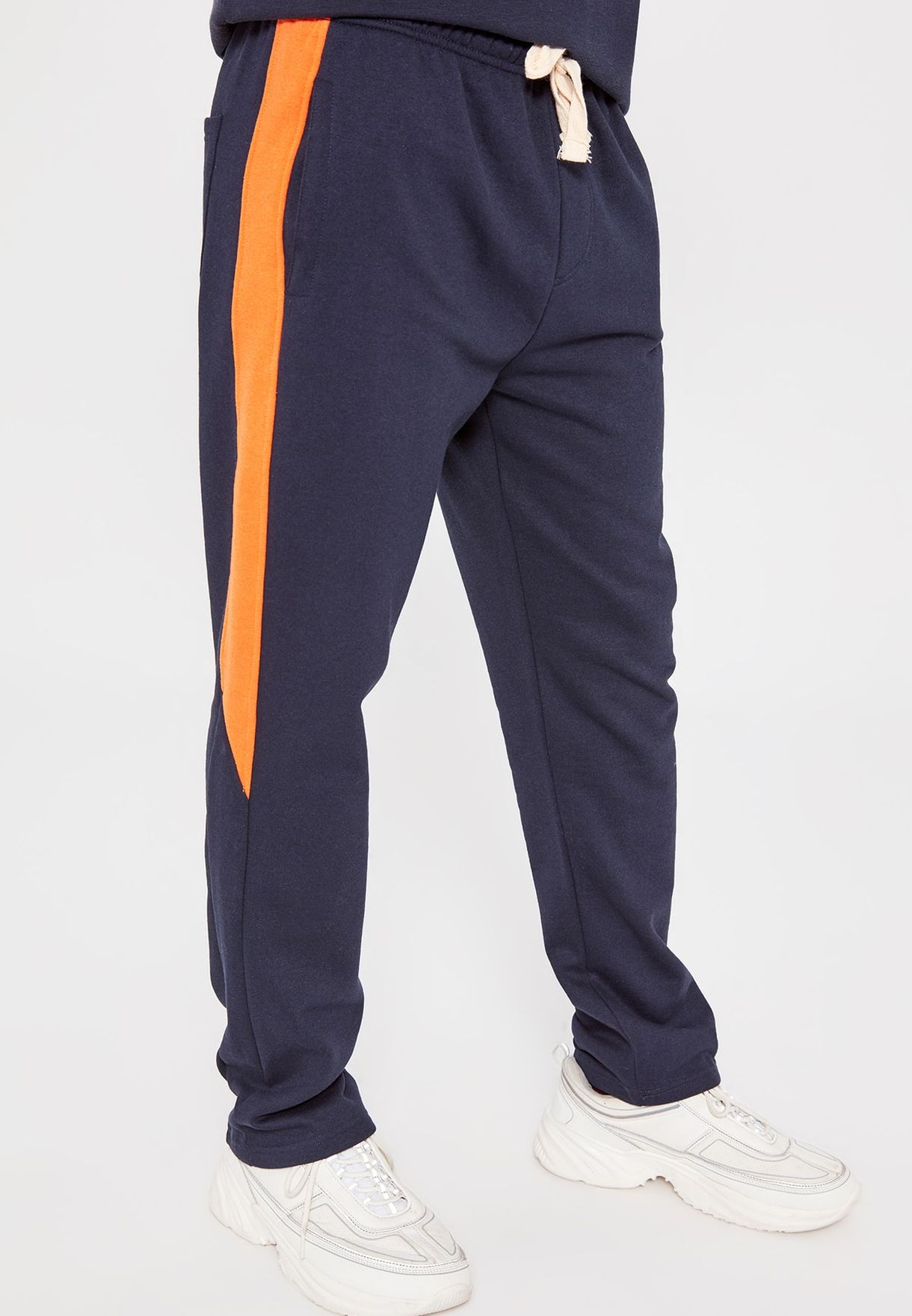 side stripe sweatpants mens