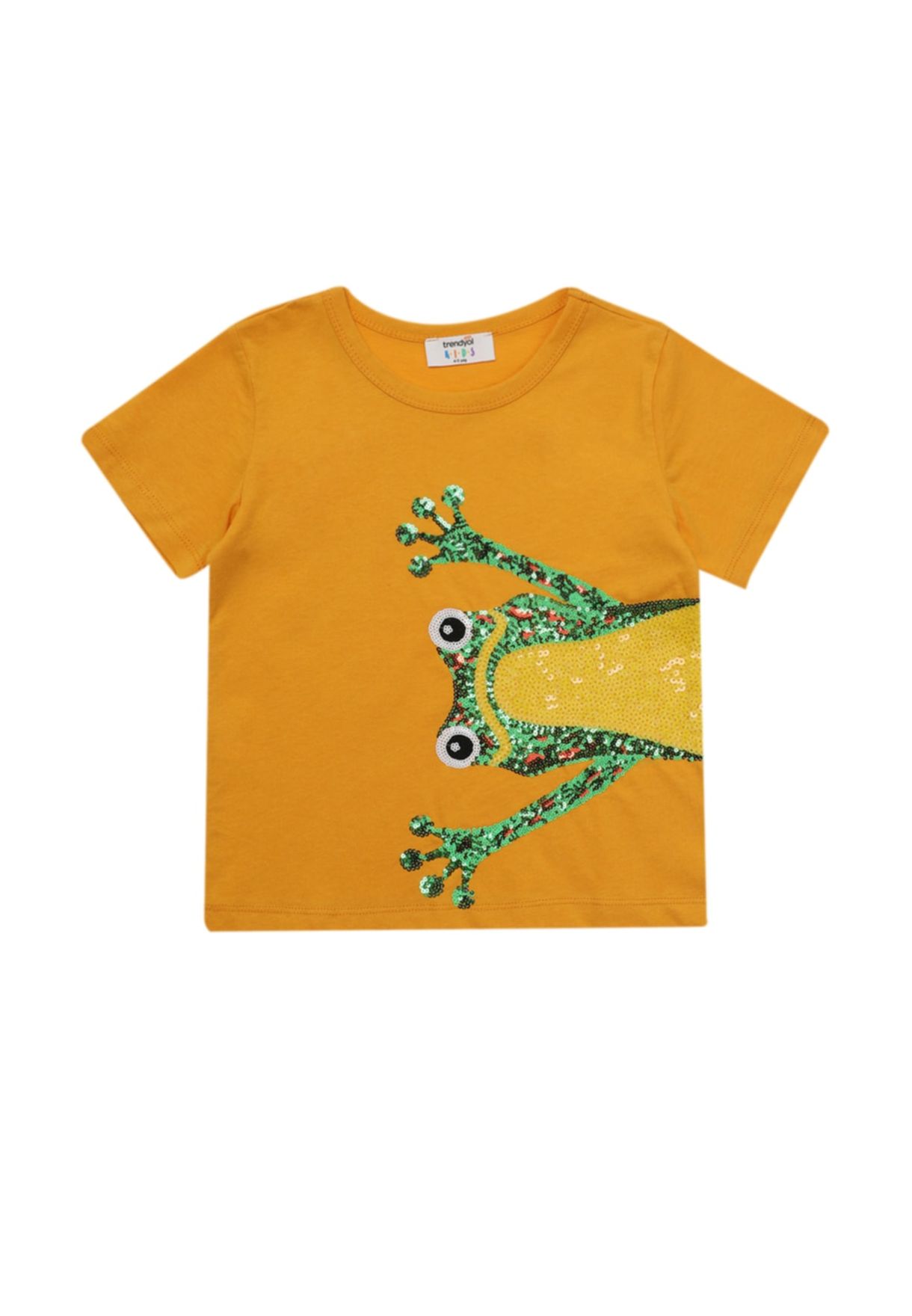 Kids Sequined Frog T-Shirt