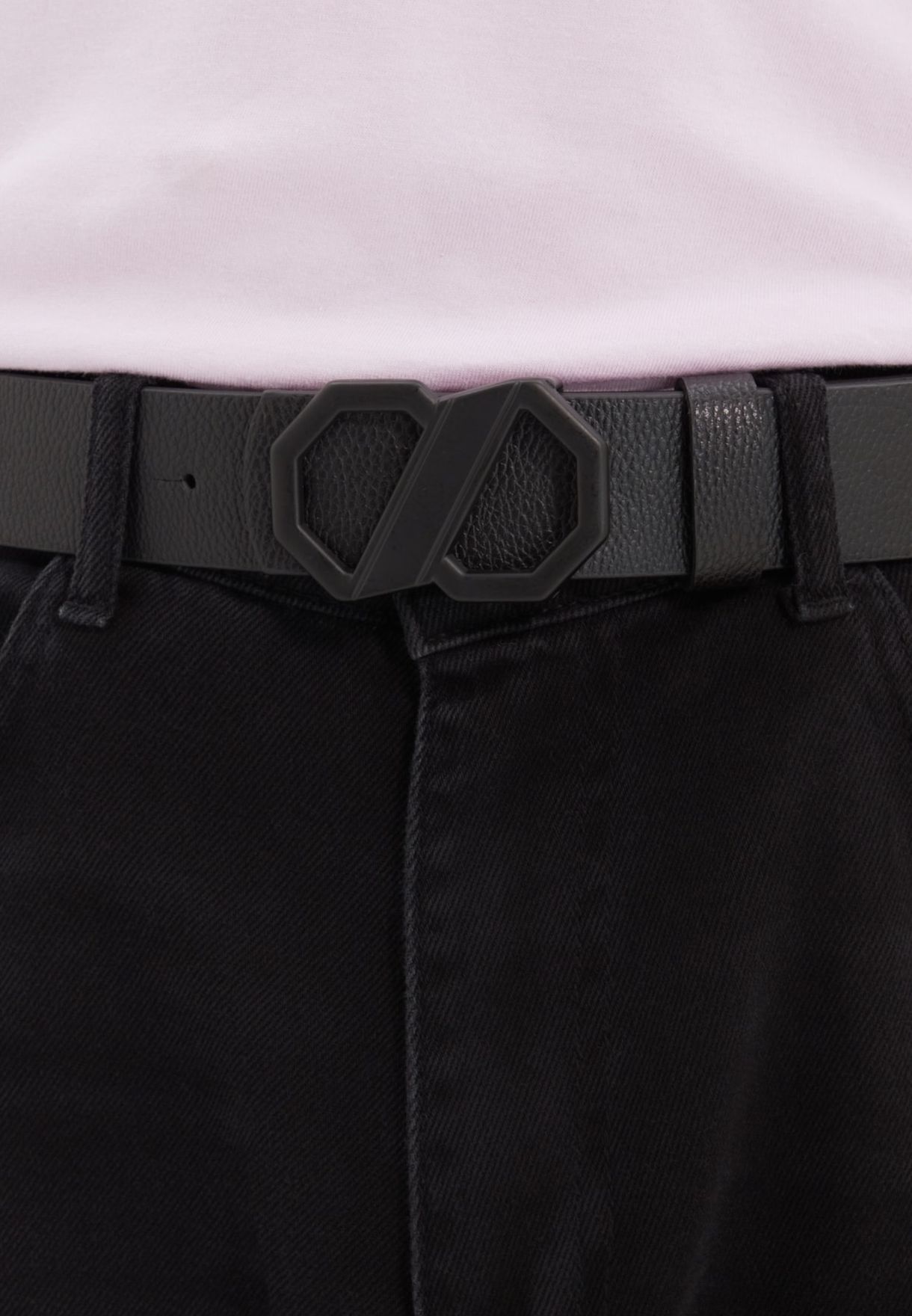 Buckled Allocated Hole Belt