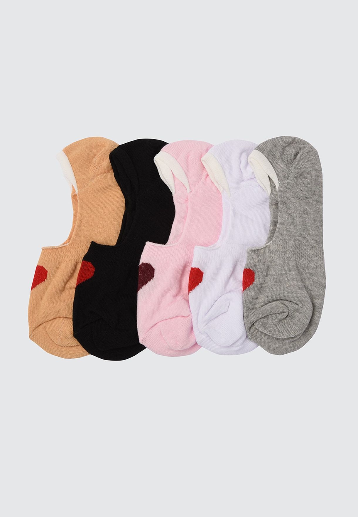 5 Pack Knitted Socks