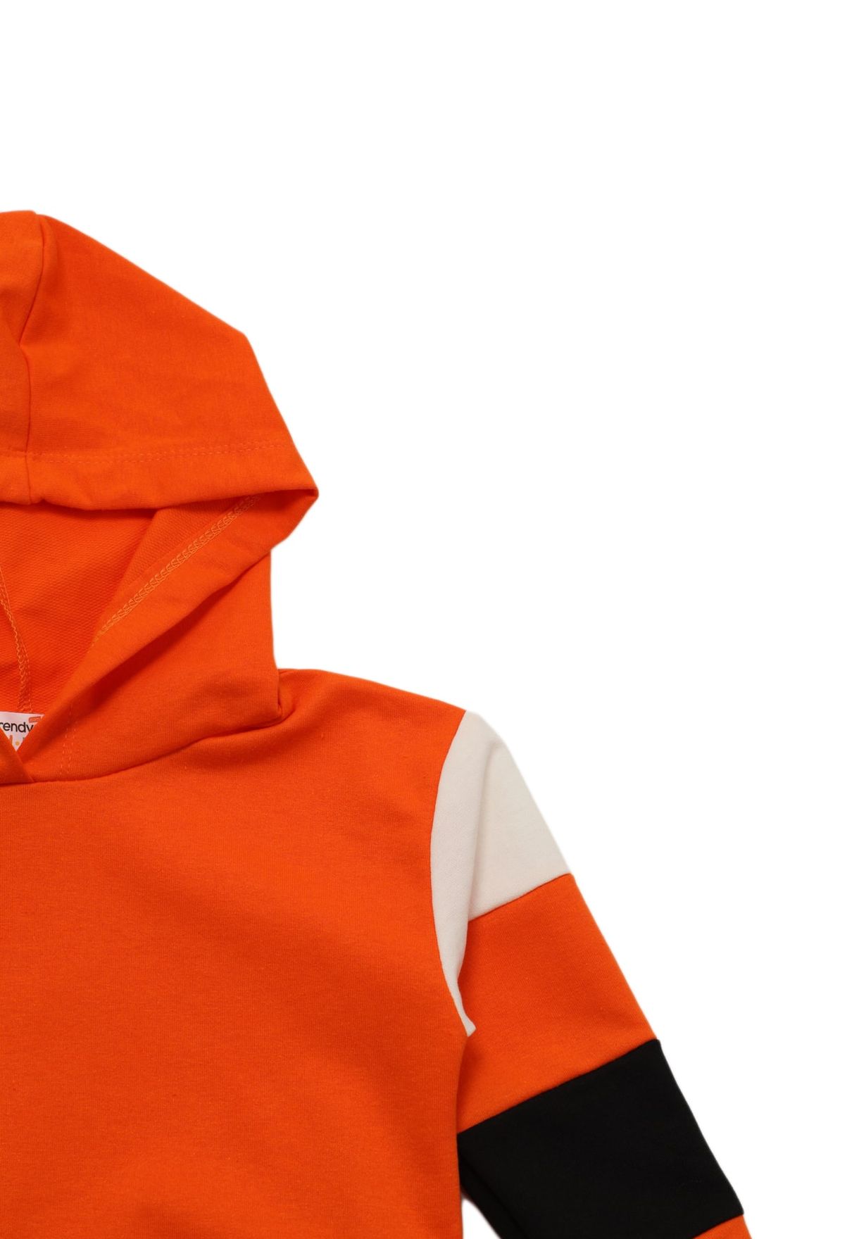Kids Color Block Hooded Jacket