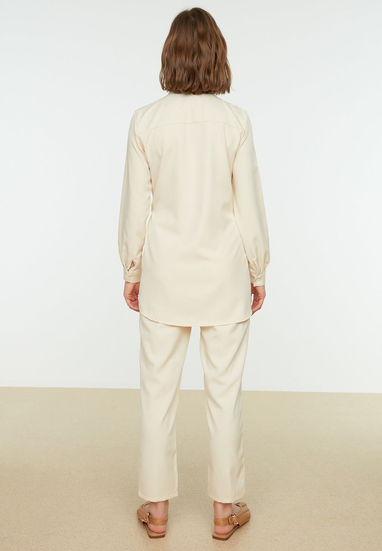 High Neck Tunic & Pants Set