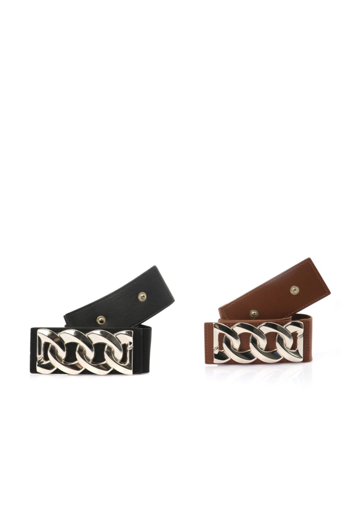 2-Pack Allocated Hole Belts