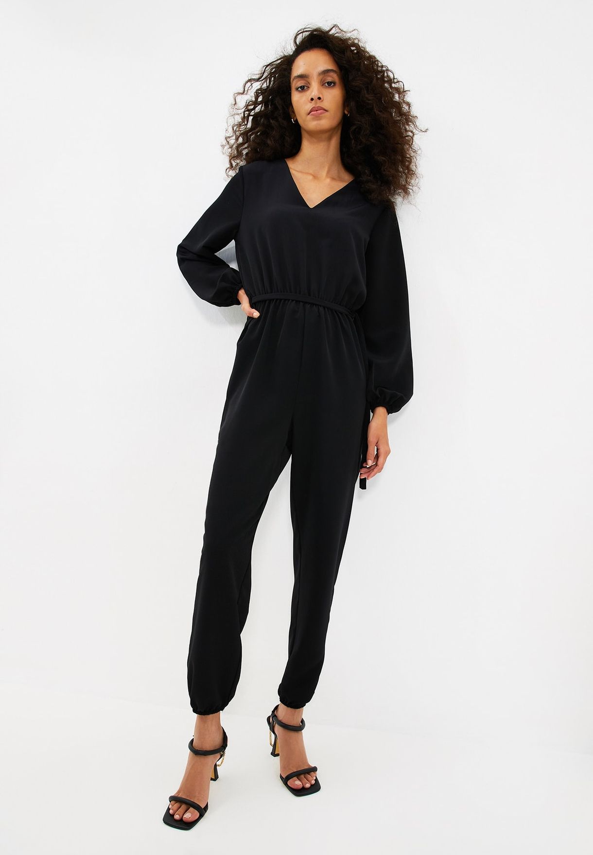 Wide Leg Knitted Jumpsuit