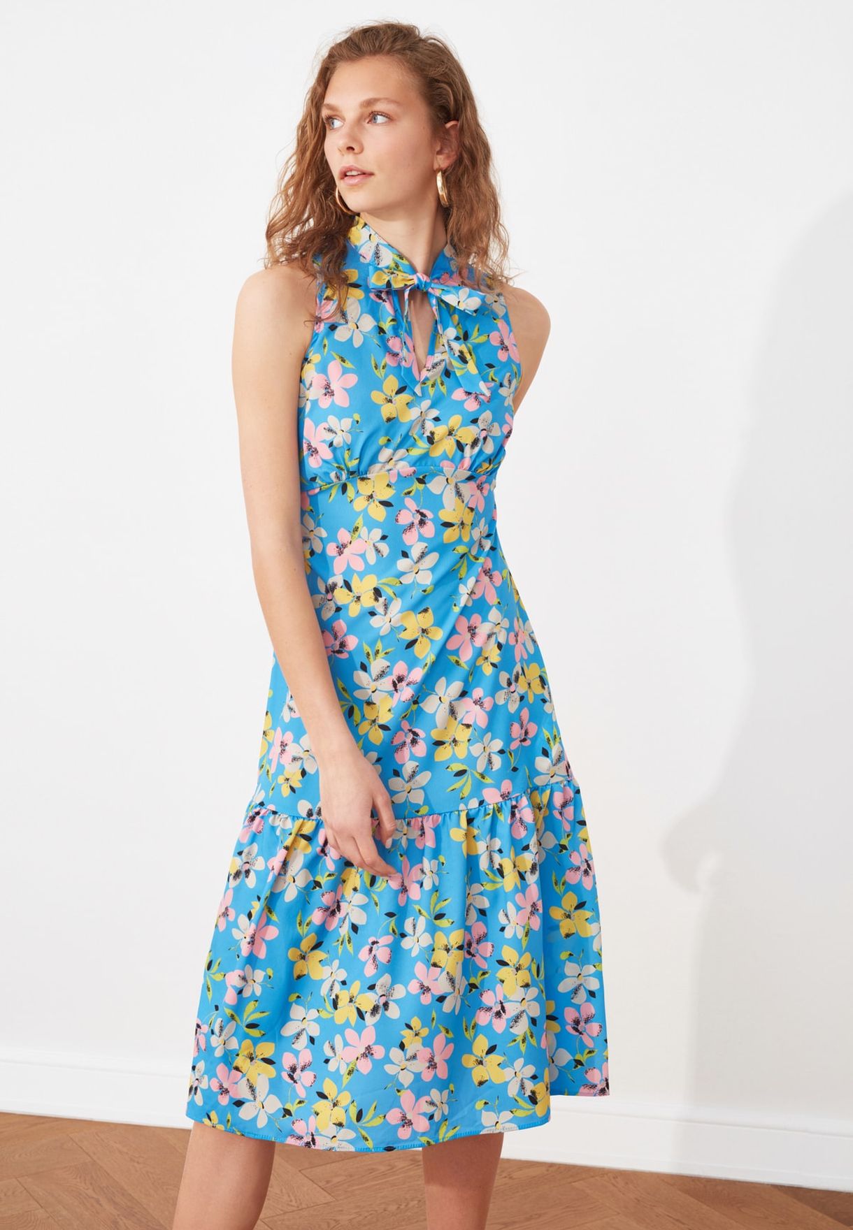trendyol floral patterned