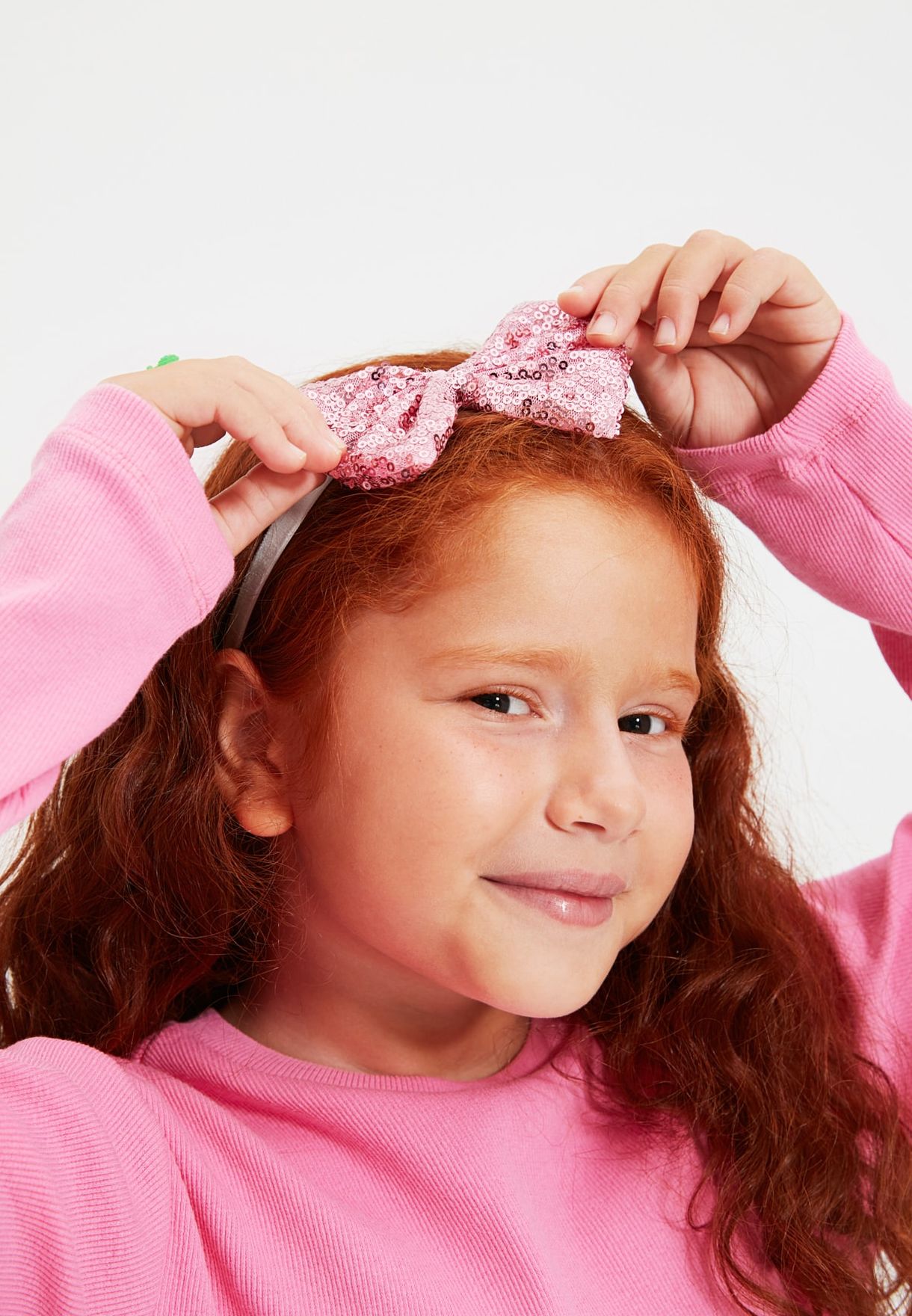 Kids 2 Pack Sequin Detail Hairband
