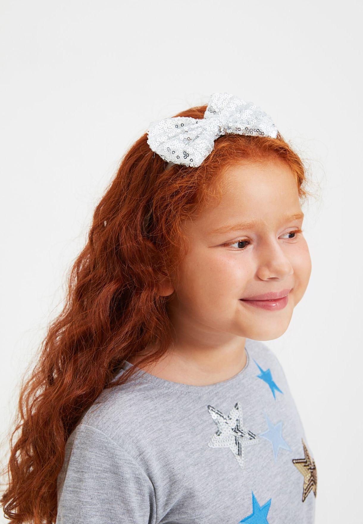 Kids 2 Pack Sequin Detail Hairband