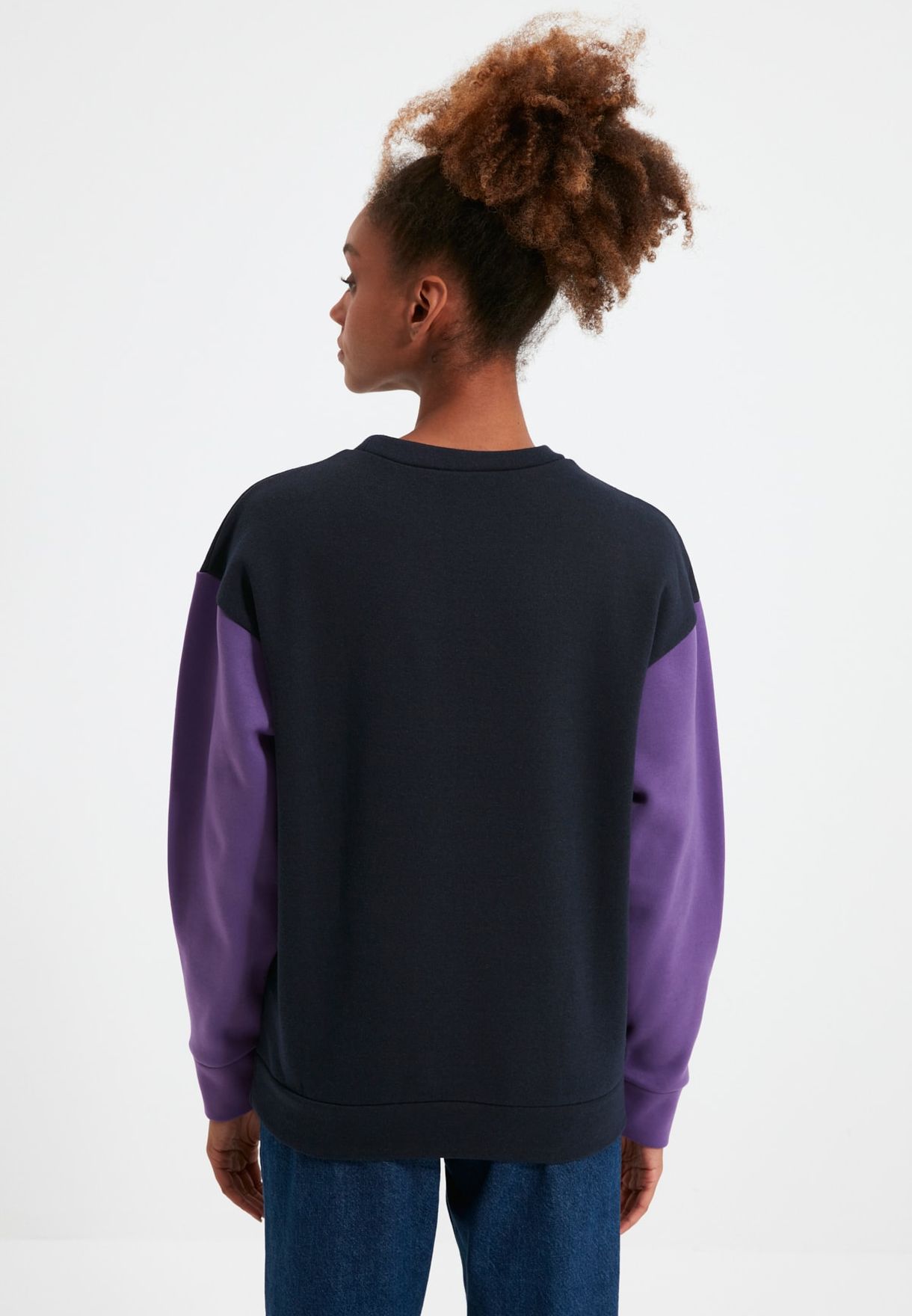 Printed Knitted Sweatshirt