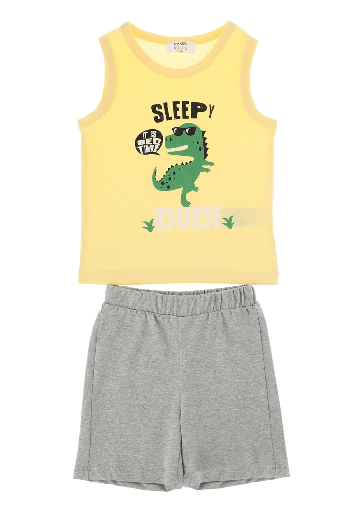 Kids Sleepy Dino Pyjama Set