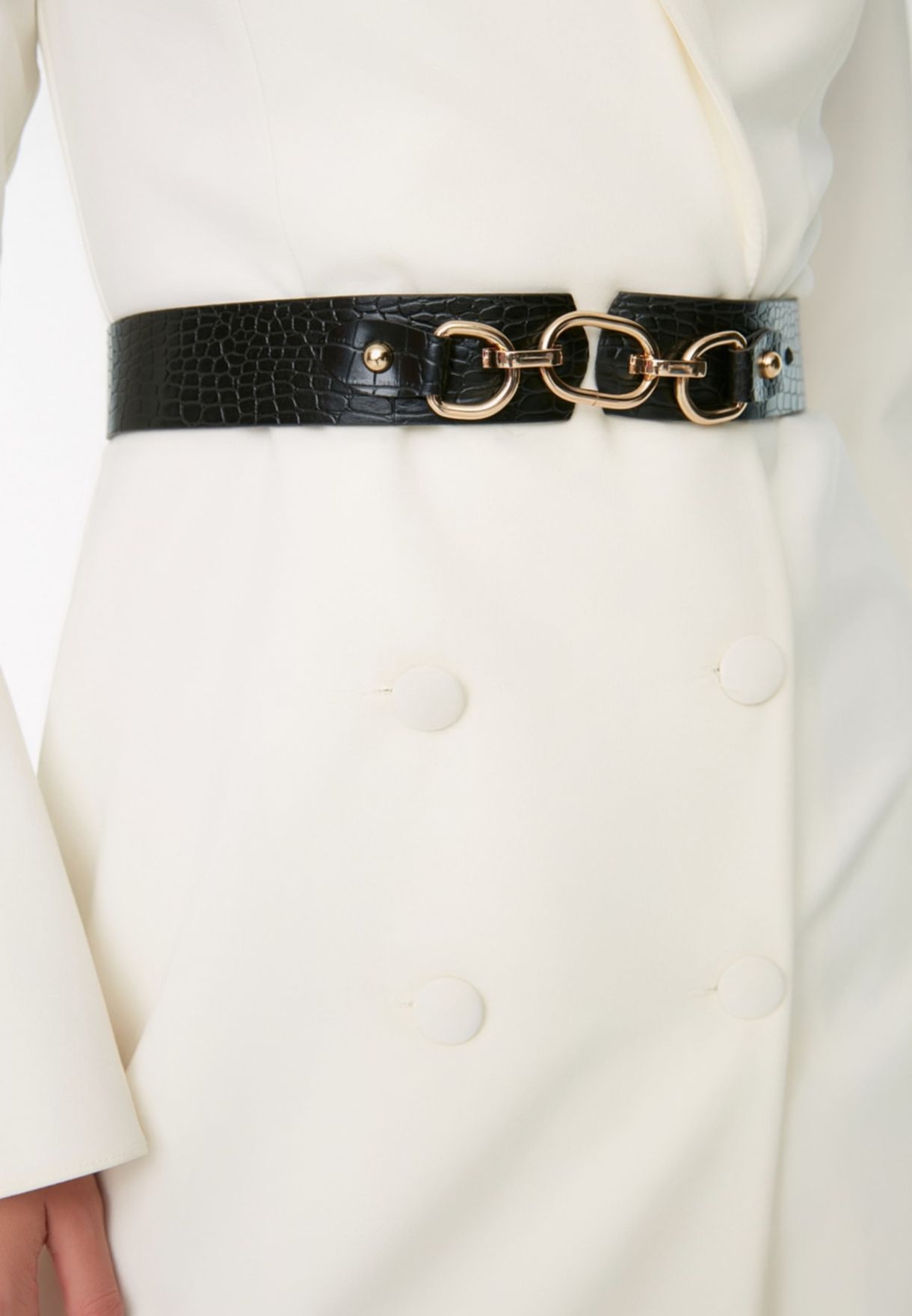Buckle Look None Allocated Hole Belt