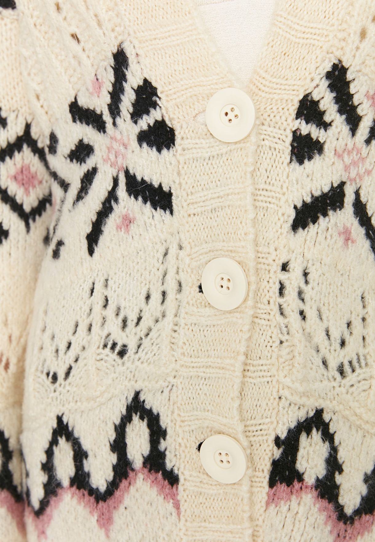 Knitted Button Down Cardigan