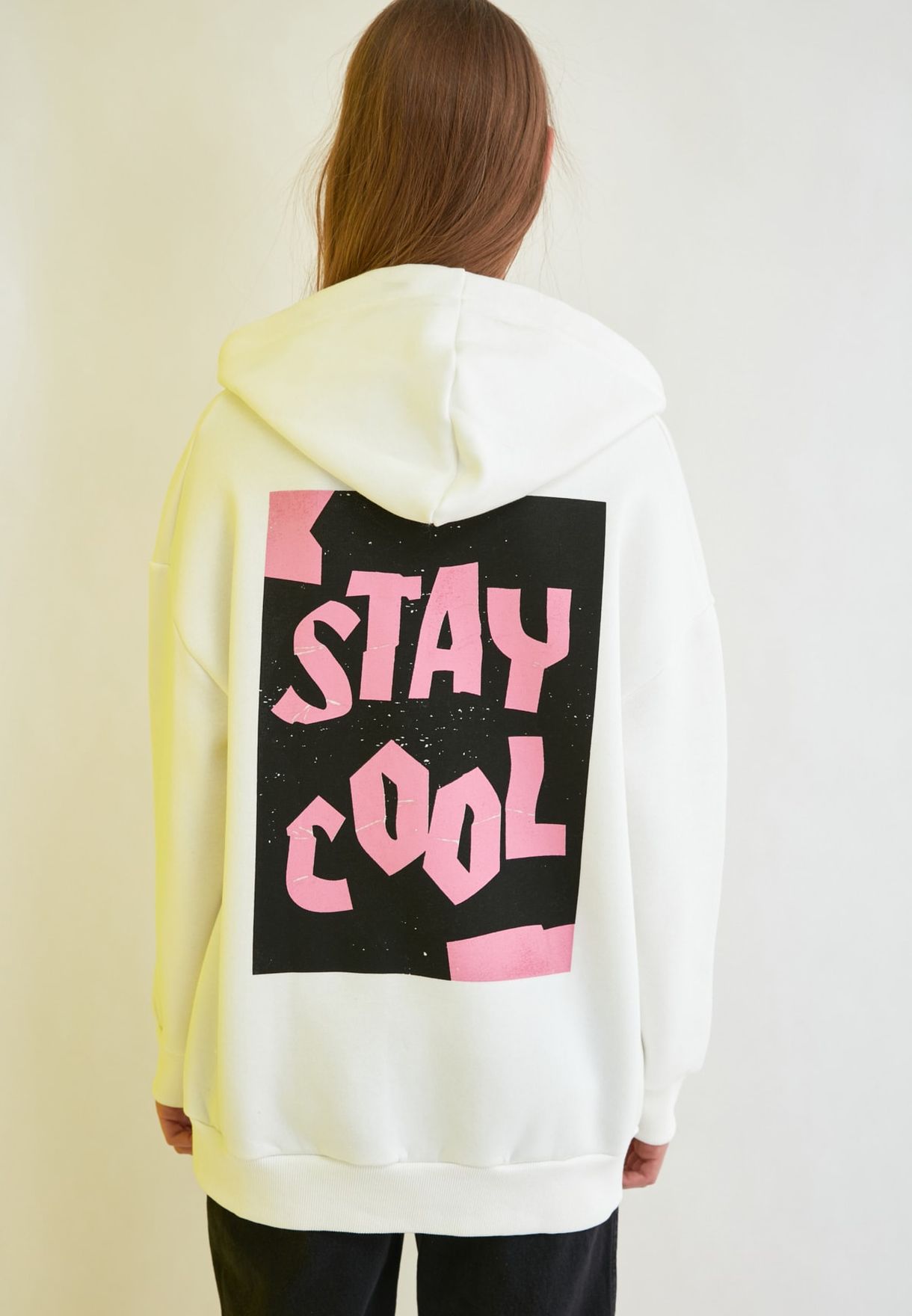 graphic oversized hoodie