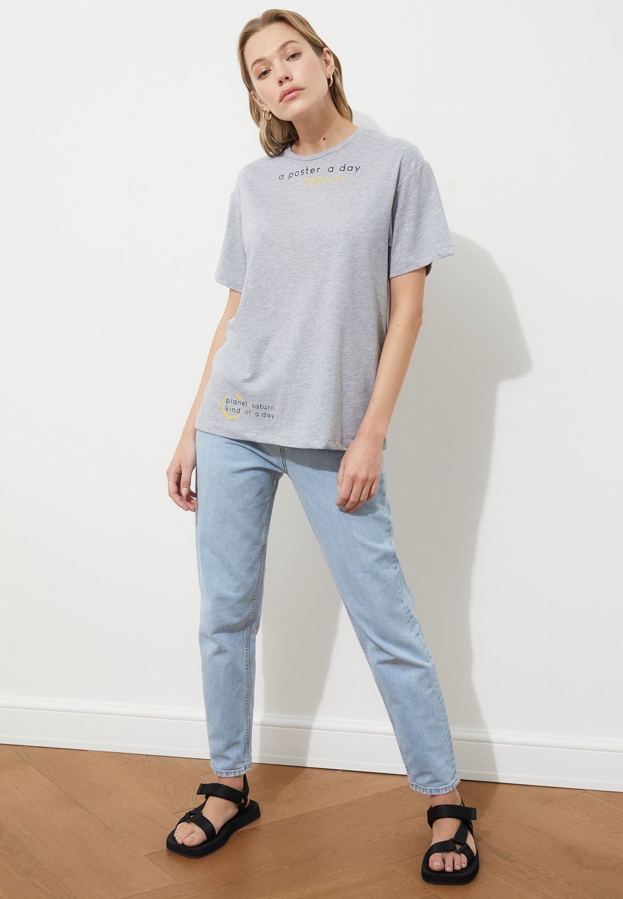 oversize t shirt trendyol