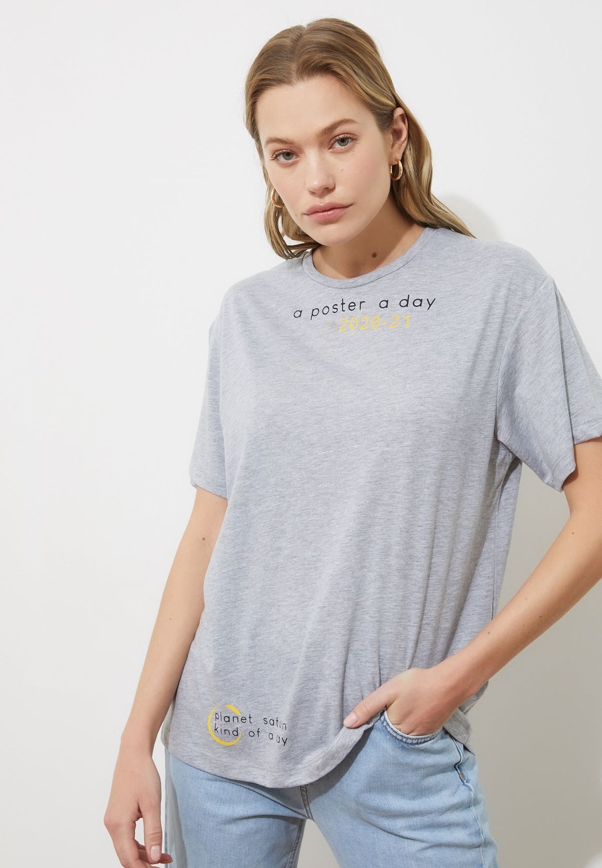 oversize t shirt trendyol