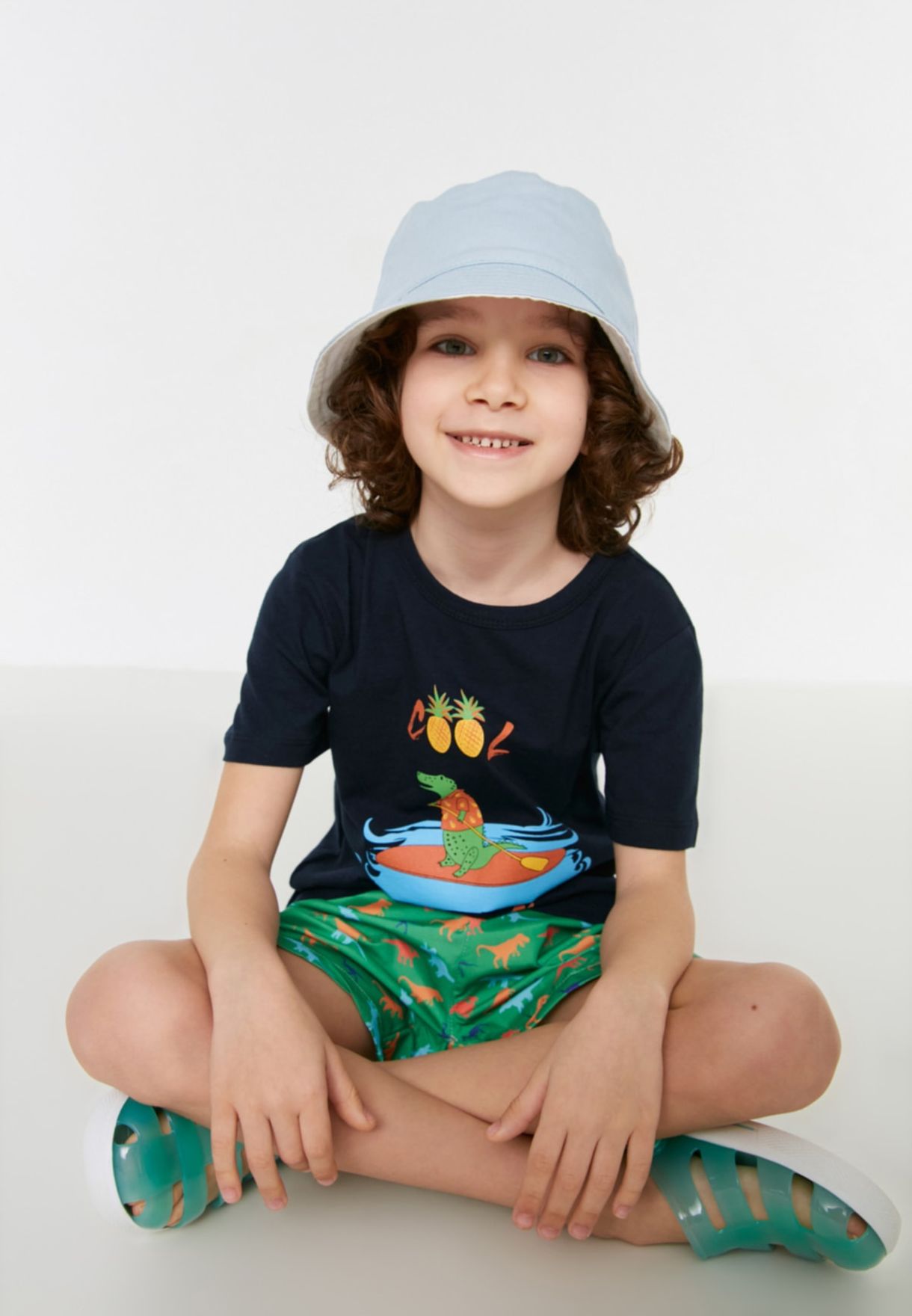 Kids Croc Print T-Shirt