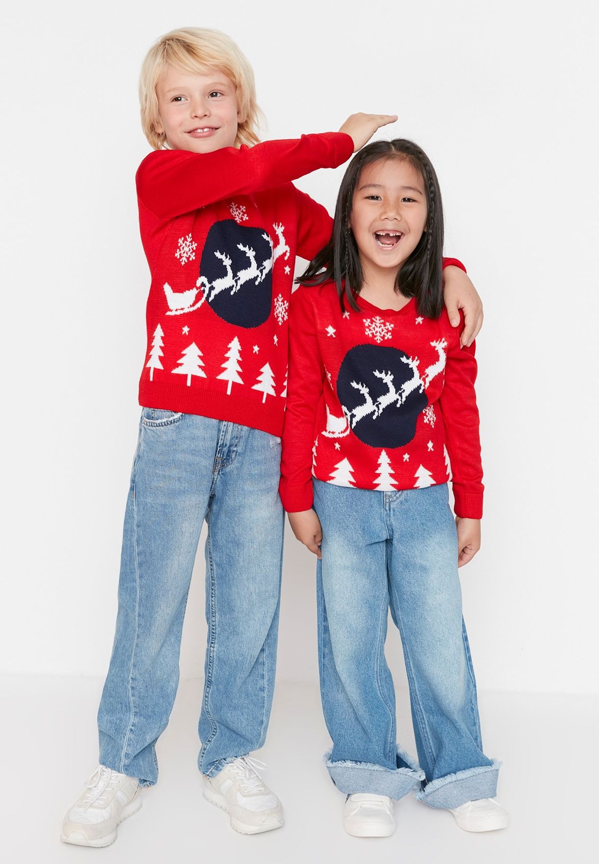 Kids Christmas Theme Sweater